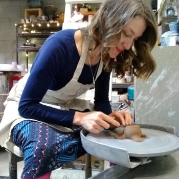 Heather McQueen Studio, pottery teacher